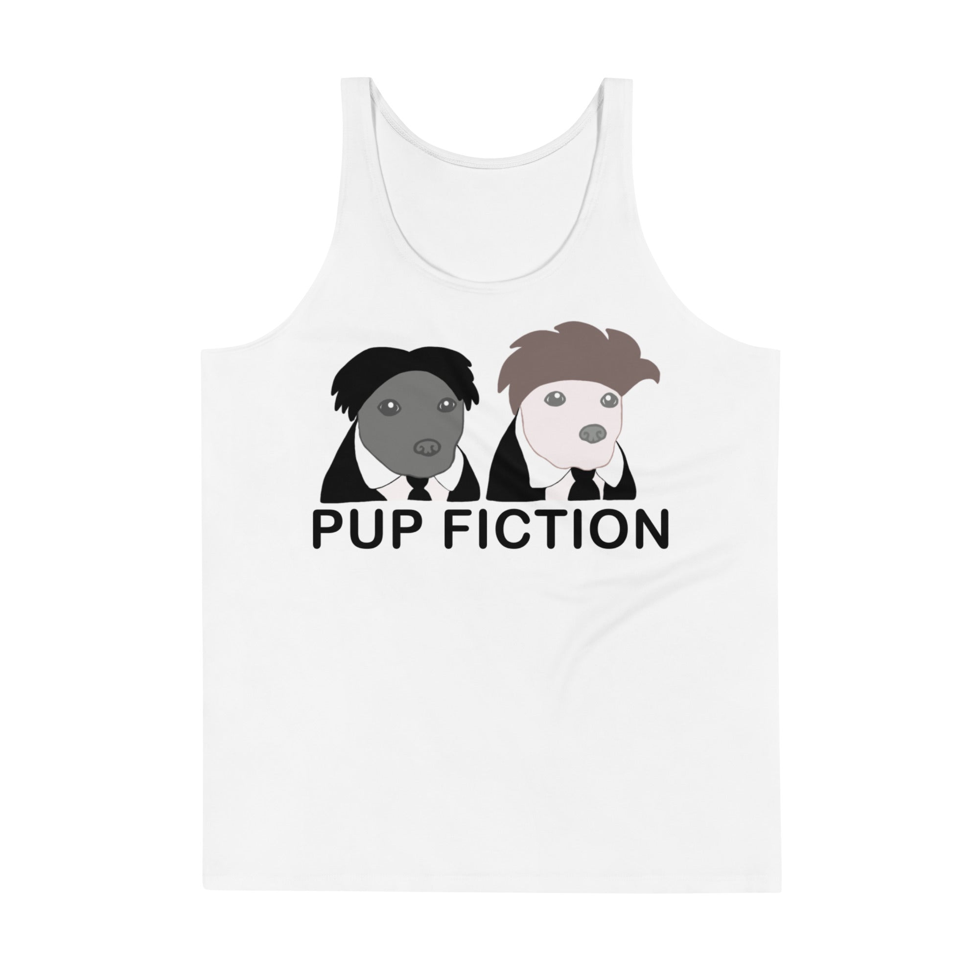 "Pup Fiction" Adult Unisex Tank Top