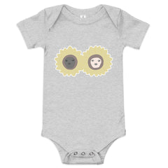 Sunflowers Baby Short Sleeve One Piece