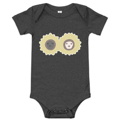 Sunflowers Baby Short Sleeve One Piece