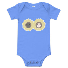 Sunflowers Baby Short Sleeve One Piece