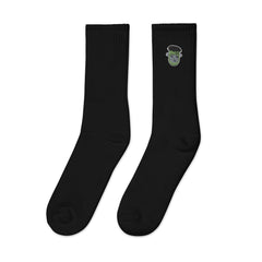 Franken Ivy Embroidered Unisex Socks Adult