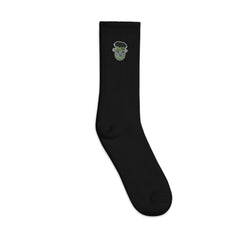 Franken Ivy Embroidered Unisex Socks Adult