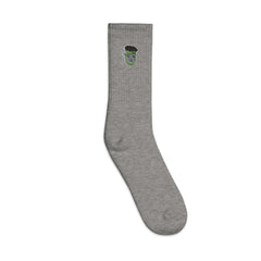 Franken Ivy Embroidered Unisex Socks Adult