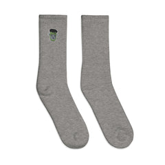 Franken Ivy Embroidered Unisex Socks Adult