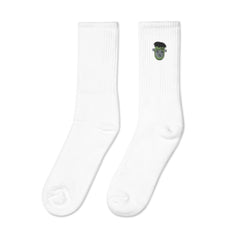 Franken Ivy Embroidered Unisex Socks Adult