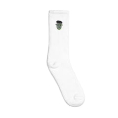 Franken Ivy Embroidered Unisex Socks Adult