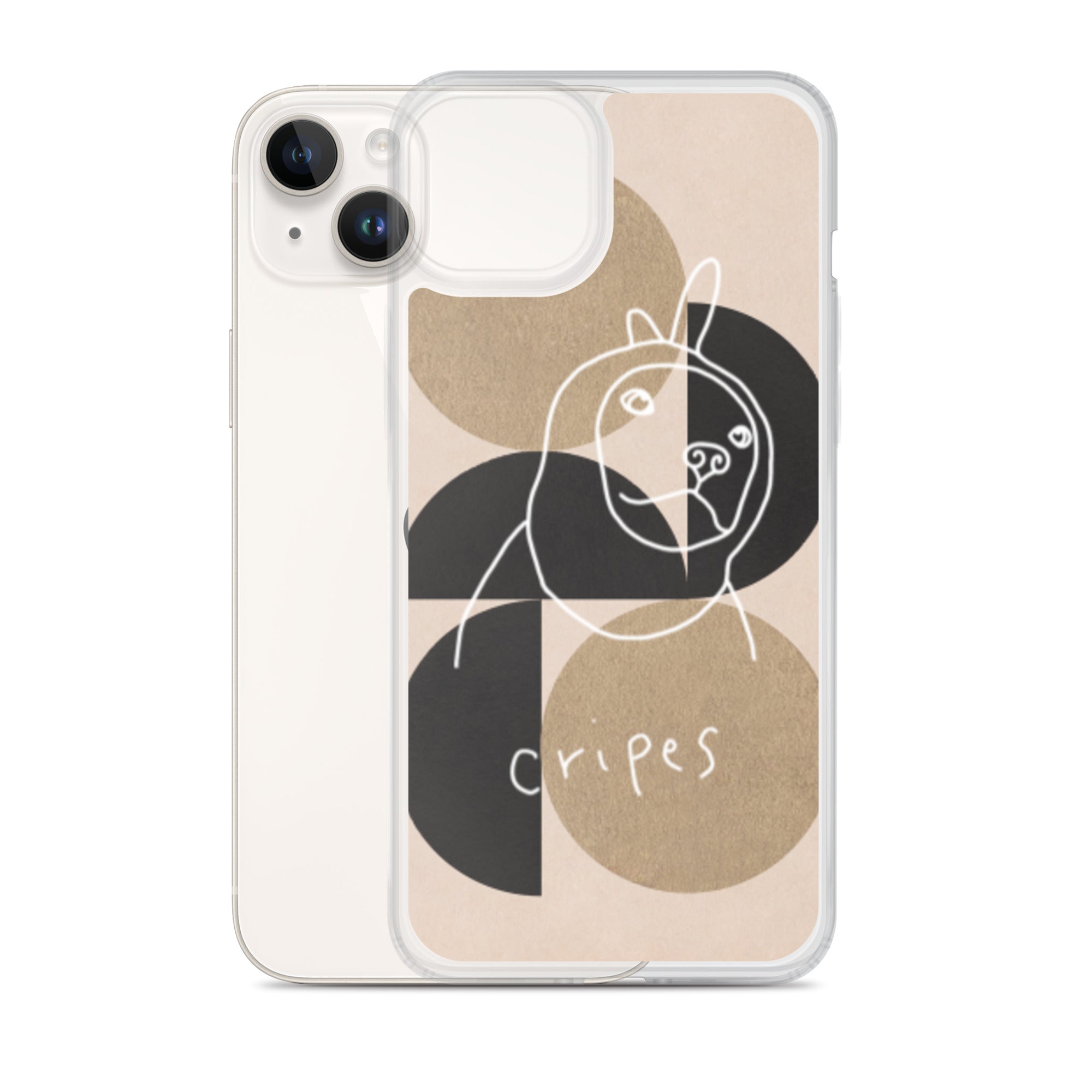 "Cripes" iPhone Case Multicolor