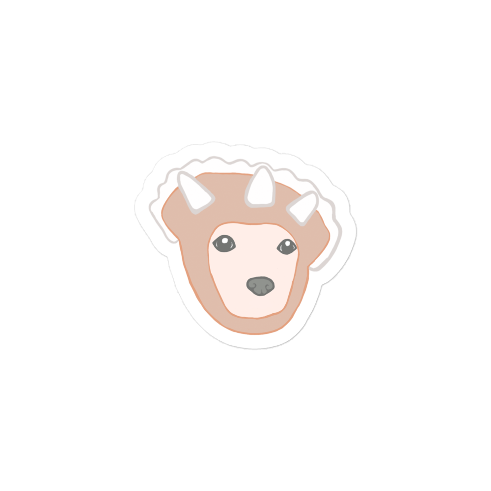 Sookie Triceratops Bubble-free stickers