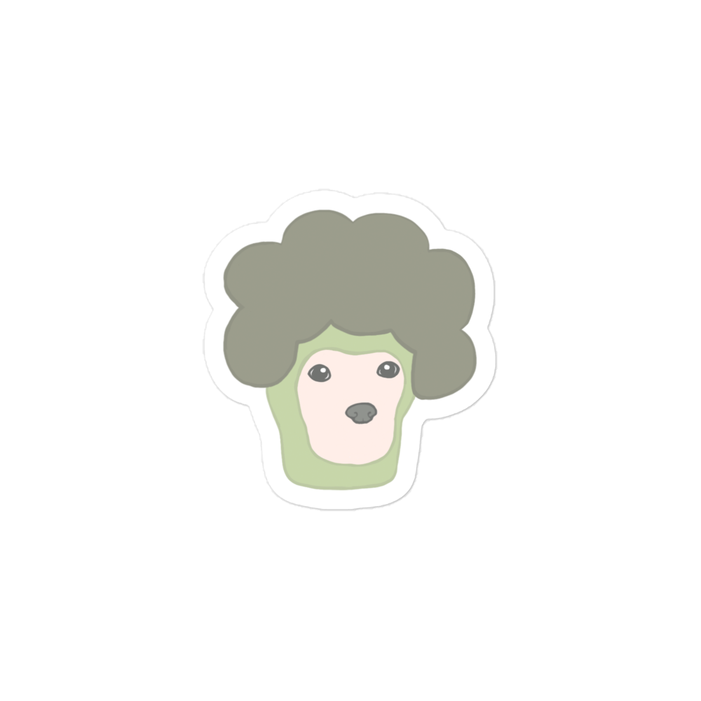 Sookie Broccoli Bubble-free stickers