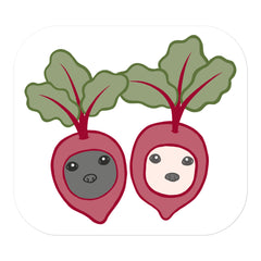 Pair of Beets Bubble-free stickers