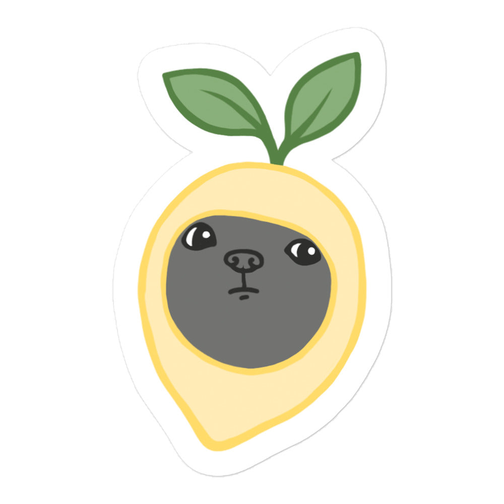 Ivy Angry Lemon Bubble-free stickers
