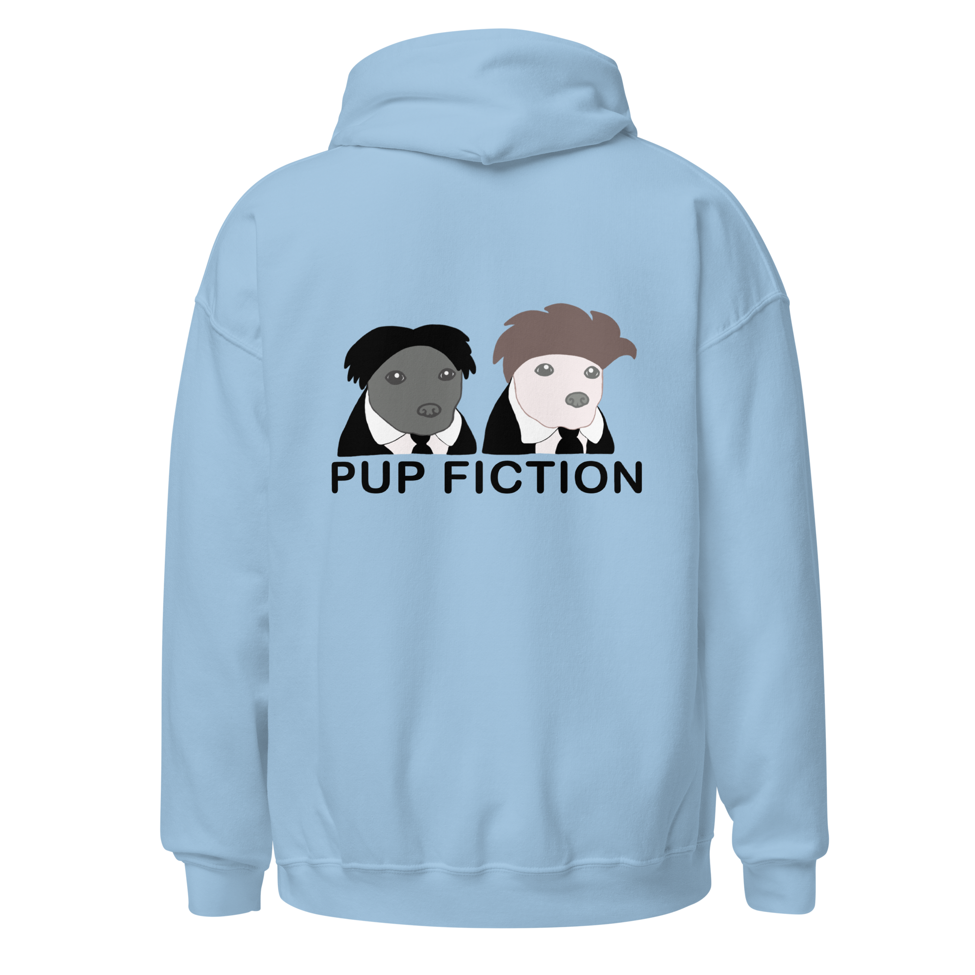 "Pup Fiction" Adult Hoodie Unisex
