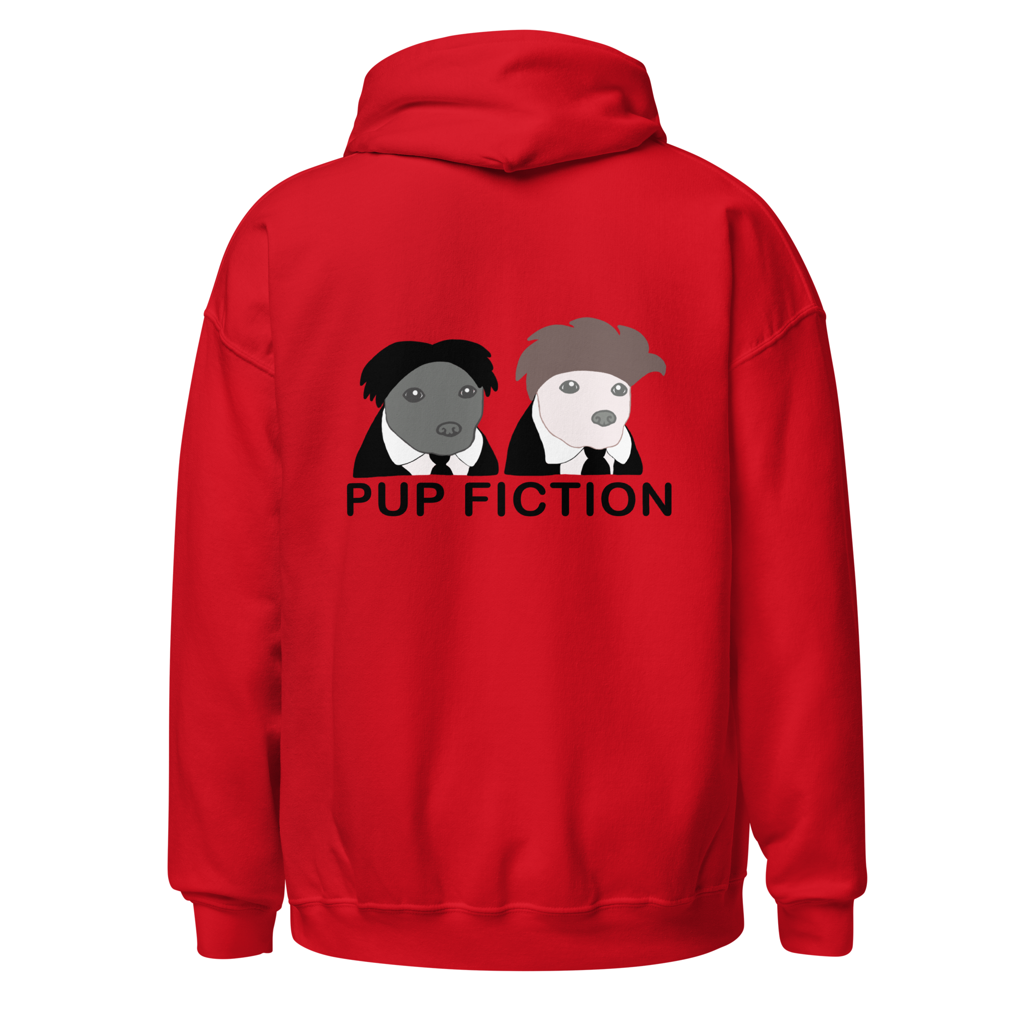 "Pup Fiction" Adult Hoodie Unisex