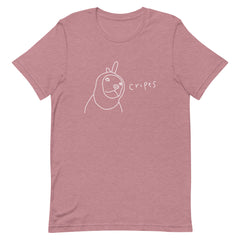 "Cripes" Adult Unisex t-shirt White Print