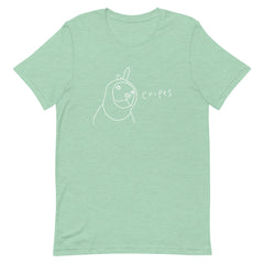 "Cripes" Adult Unisex t-shirt White Print