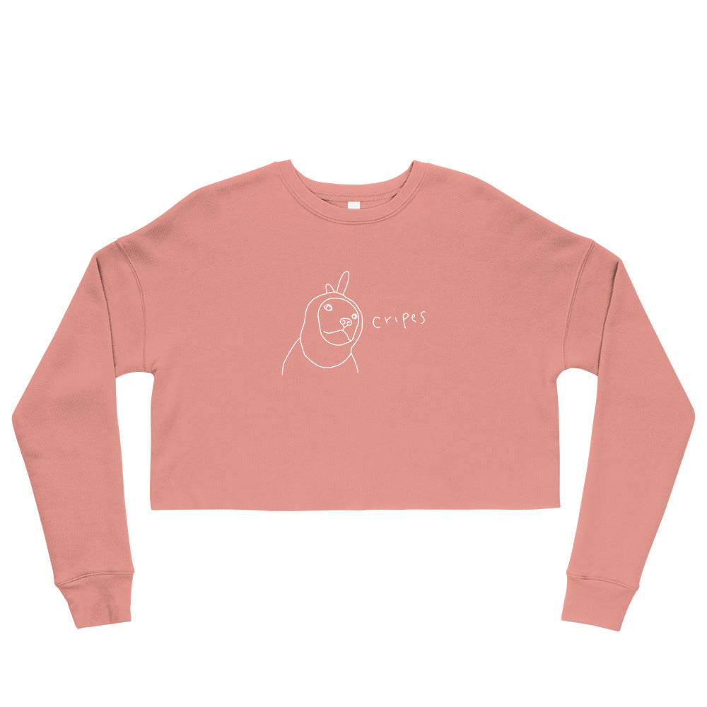"Cripes" Adult Crop Sweatshirt