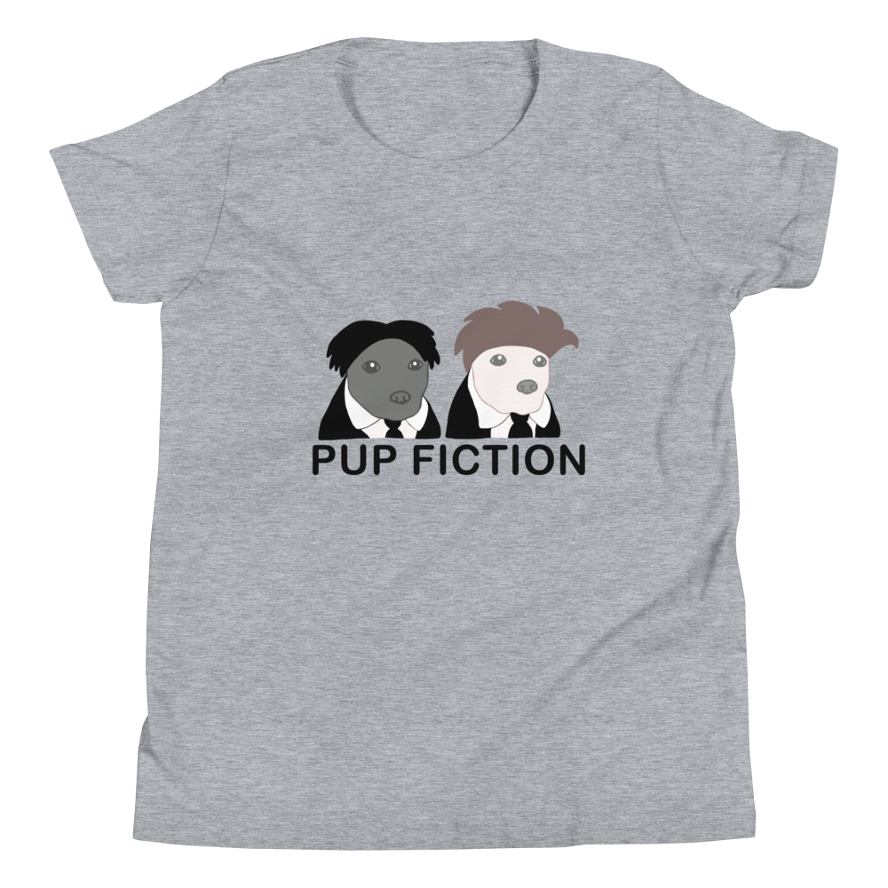 "Pup Fiction" Youth Short Sleeve T-Shirt